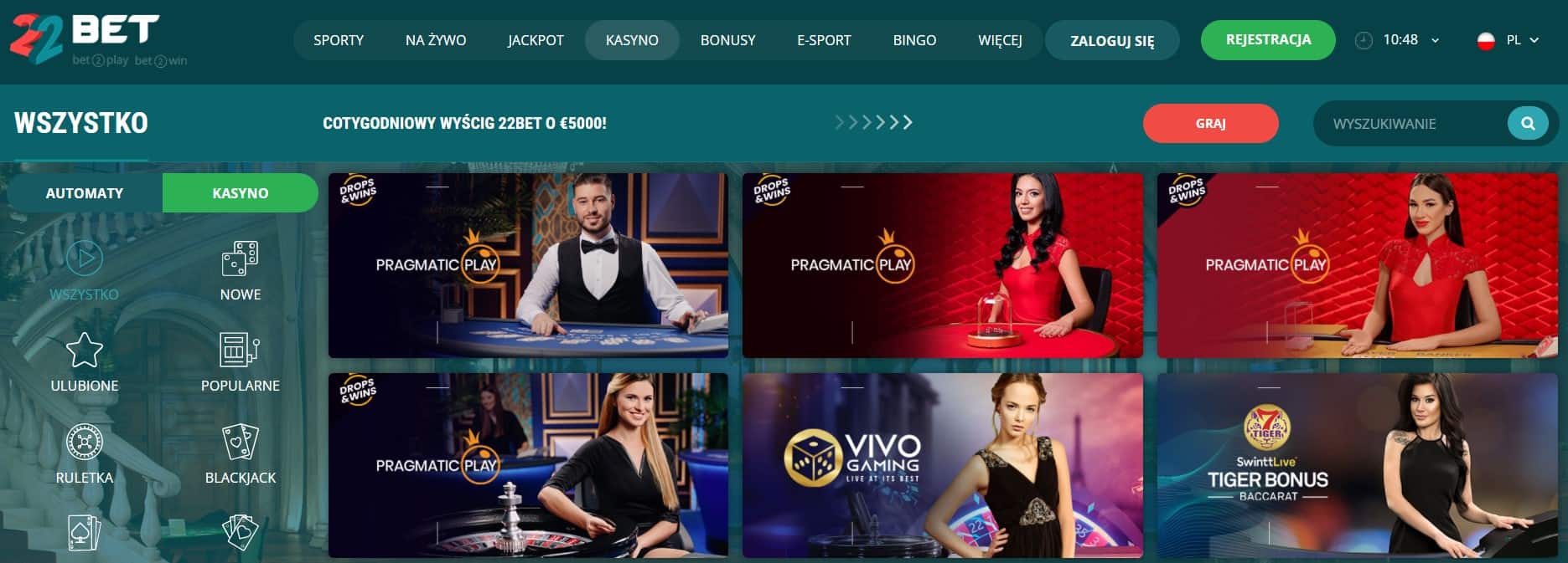 22 Bet Casino 