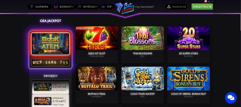 7Bit Casino Games