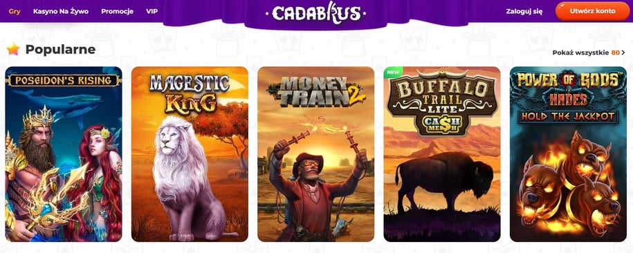 Cadabrus Casino Automaty