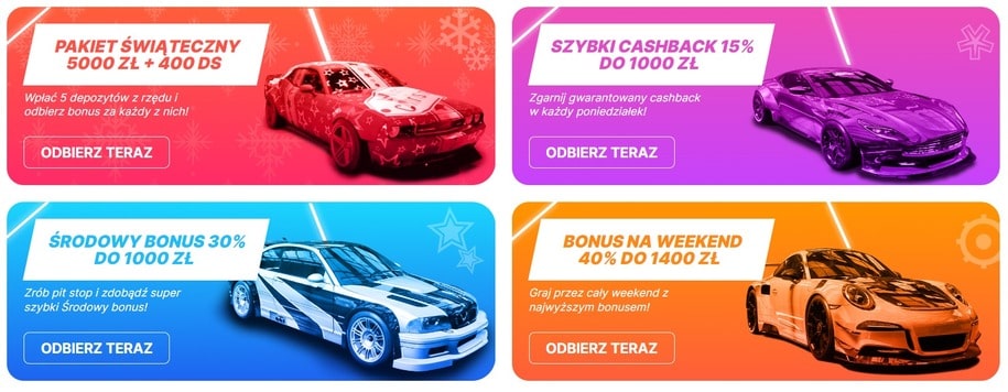 Need For Spin casino bonus